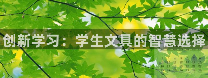 ag九游会官网下载：创新学习：学生文具的