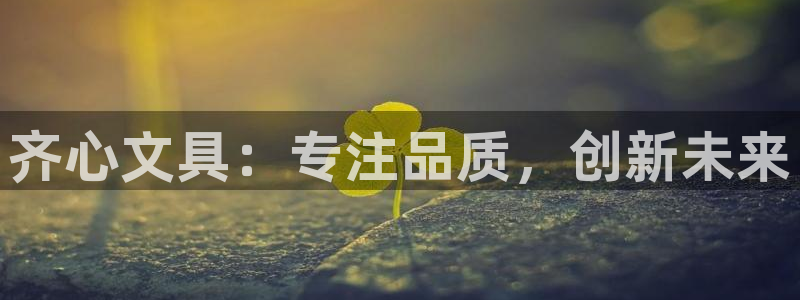 九游会ag真假：齐心文具：专注品质，创新