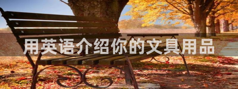 AG九游会优惠中心：用英语介绍你的文具用