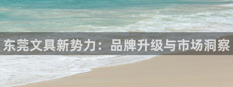 九游会举报：东莞文具新势力：品牌升级与市