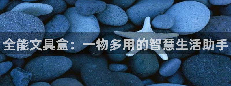 九游会删号：全能文具盒：一物多用的智慧生